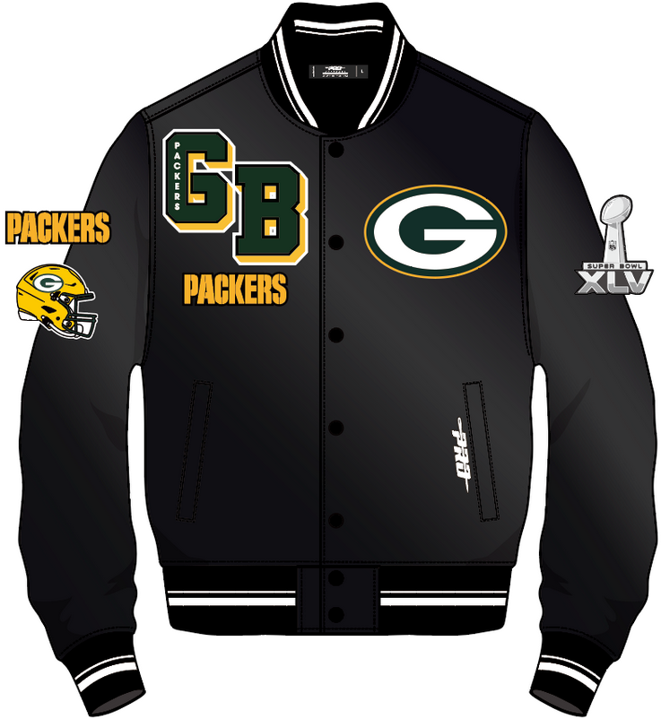 Packers Pro Standard Jackets