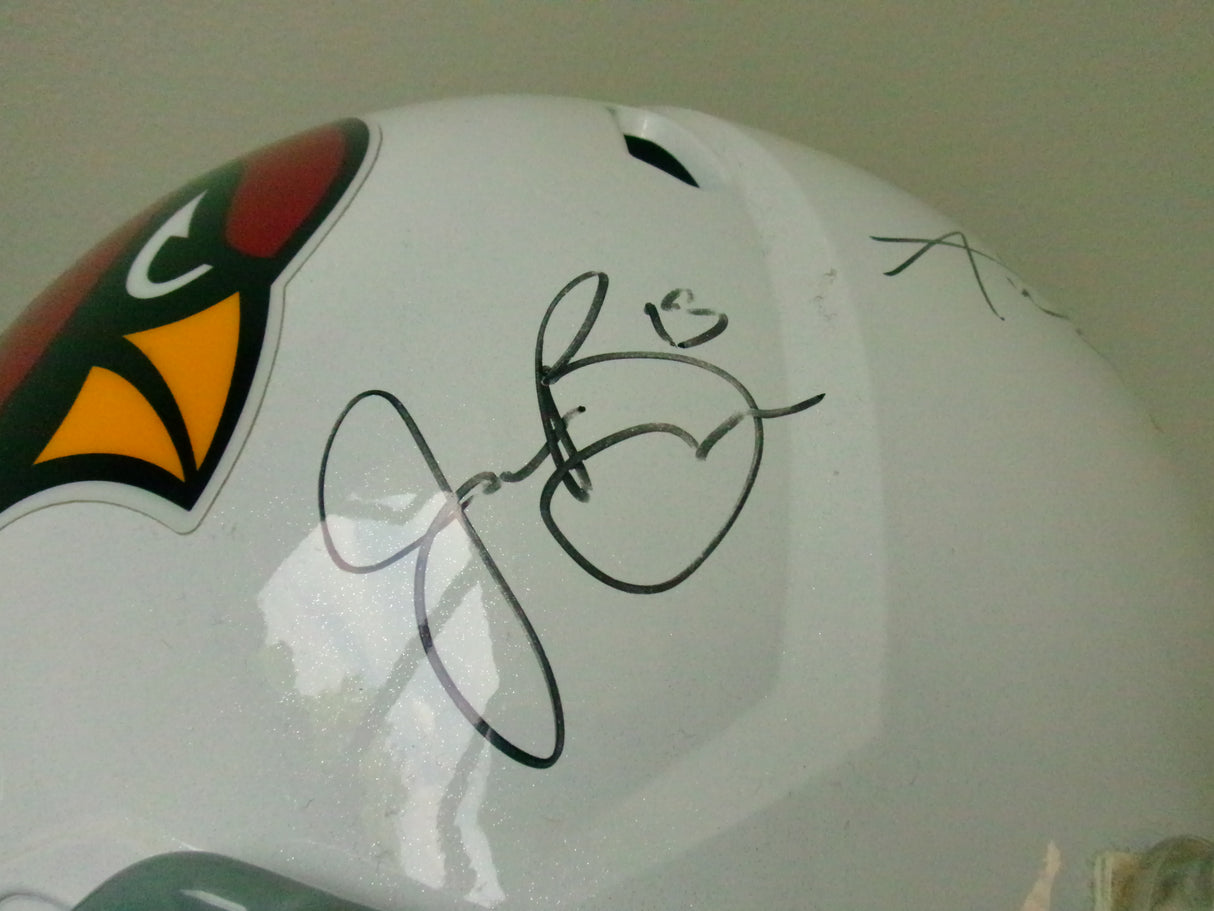 Andre Ellington & John Brown Dual-Signed Full-Size Replica Helmet — Arizona Cardinals