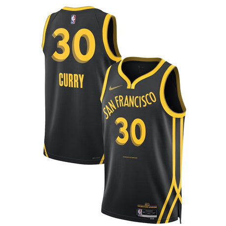 Warriors Curry Nike Player Jersey
