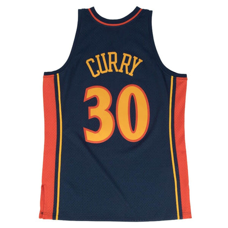 Warriors Curry Mitchell & Ness Player Jersey