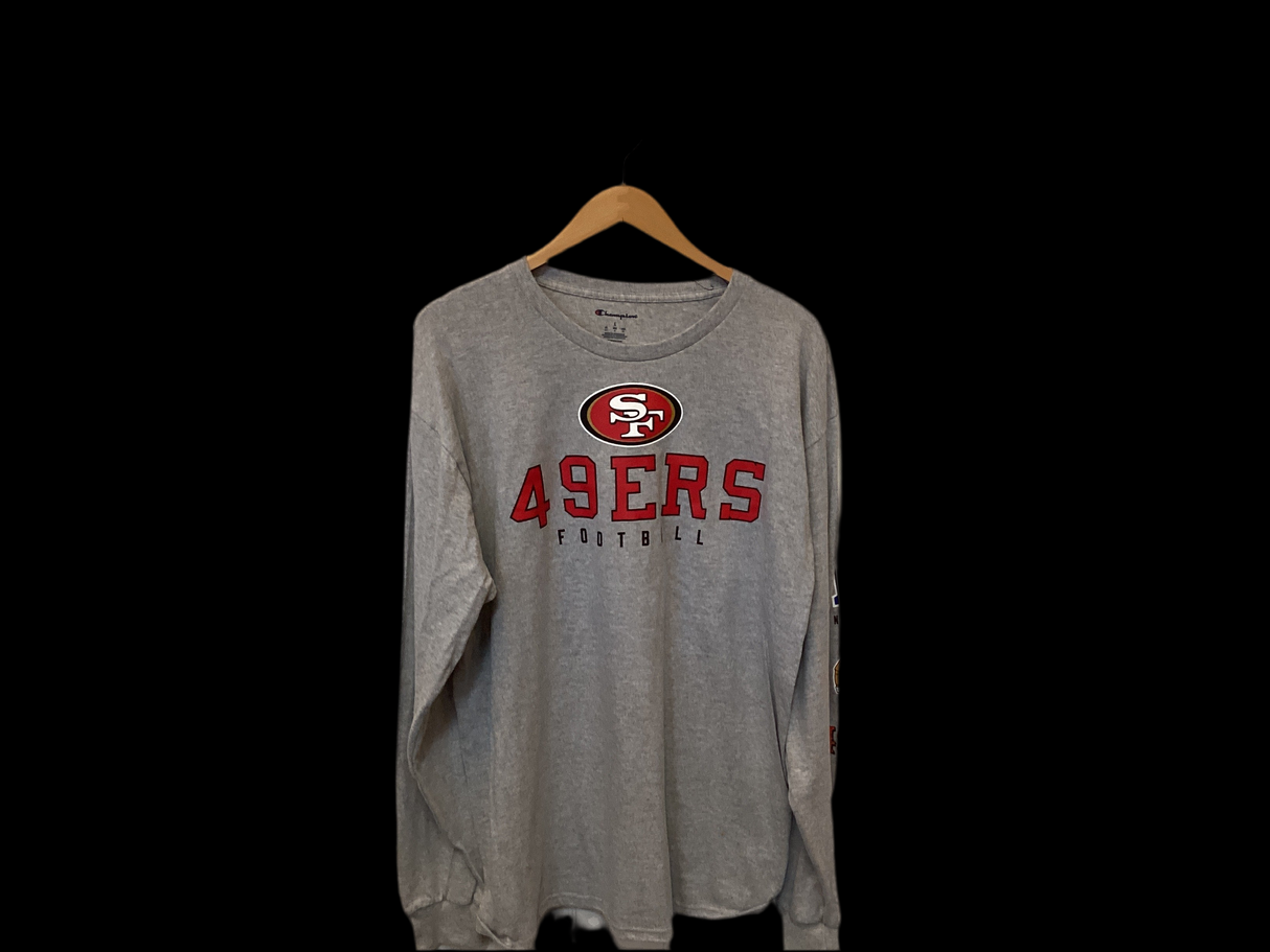 49ers Champion Long Sleeve T-Shirt