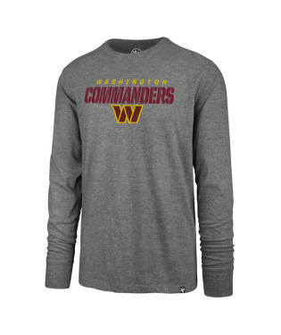 Commanders 47 Brand Long Sleeve T-Shirt
