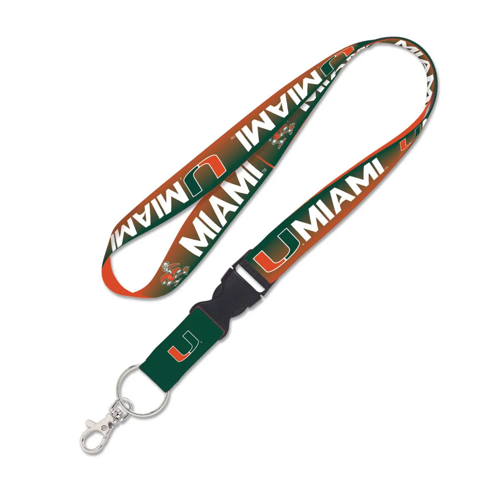 Miami Hurricane Lanyard