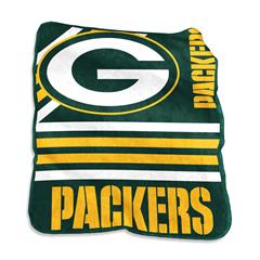 Packers LOGO Raschel Throw Blanket