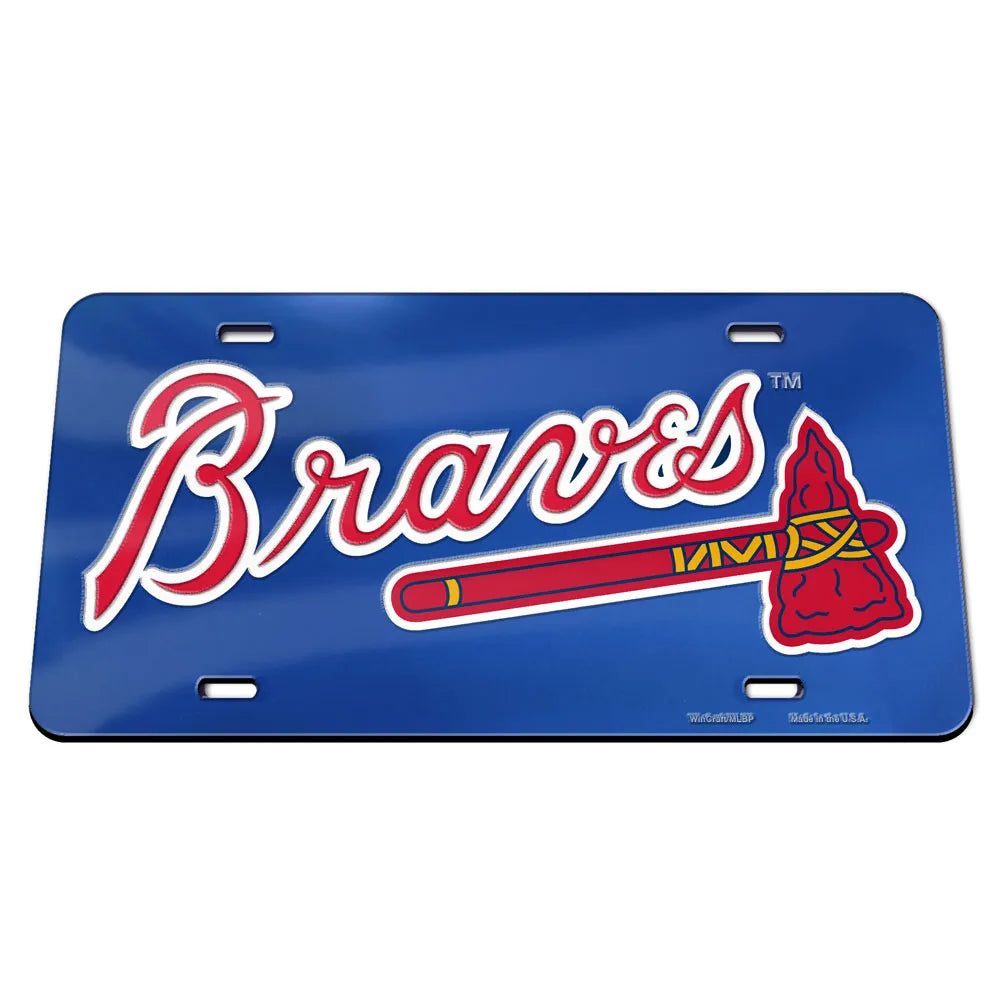 Braves License Plates
