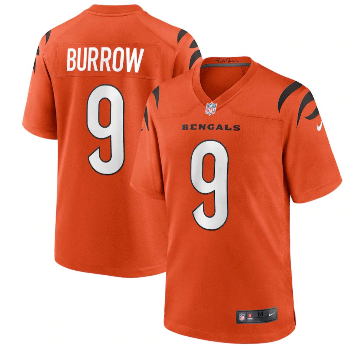 Bengals Burrow Nike Player Jersey