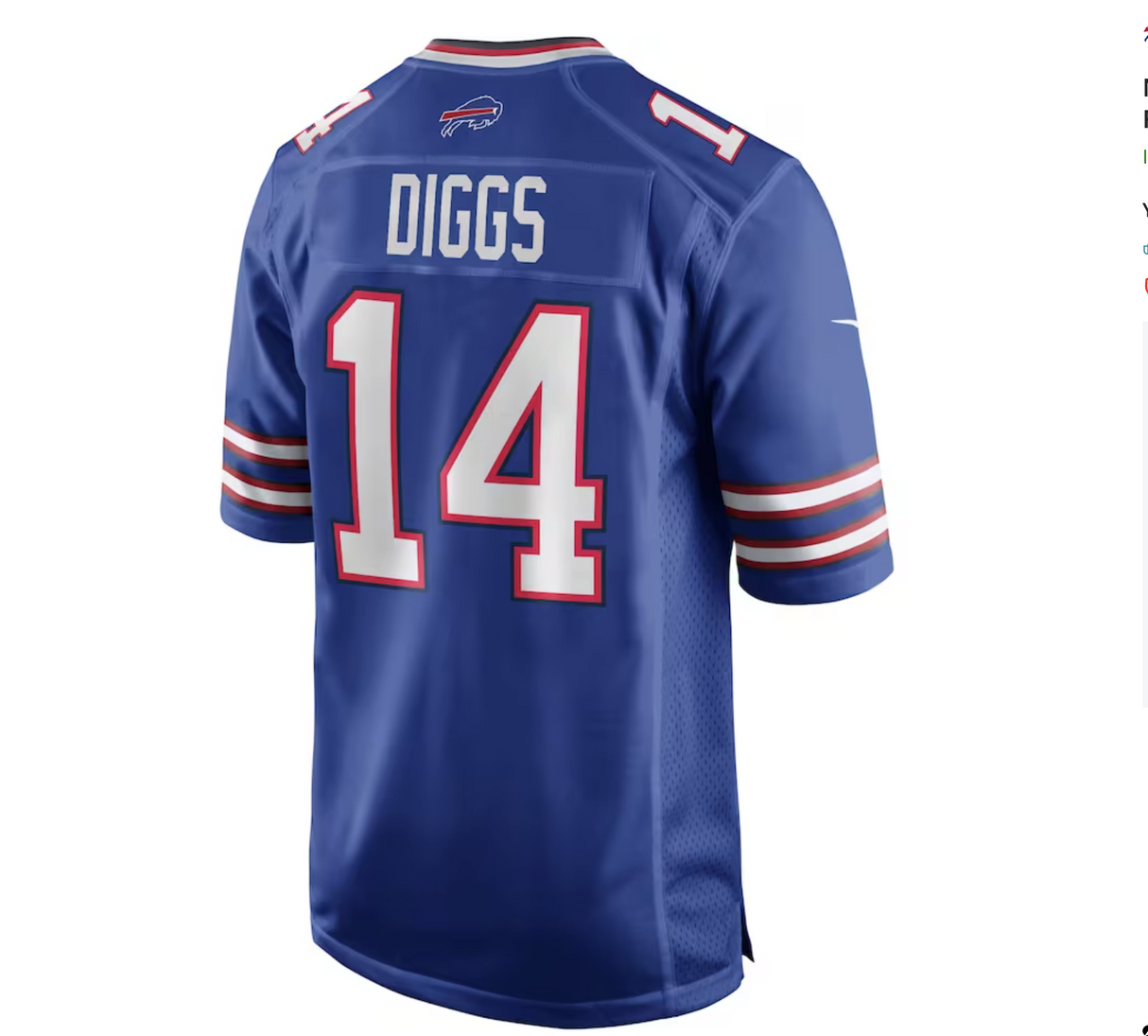 Bills Nike Personalization Jersey