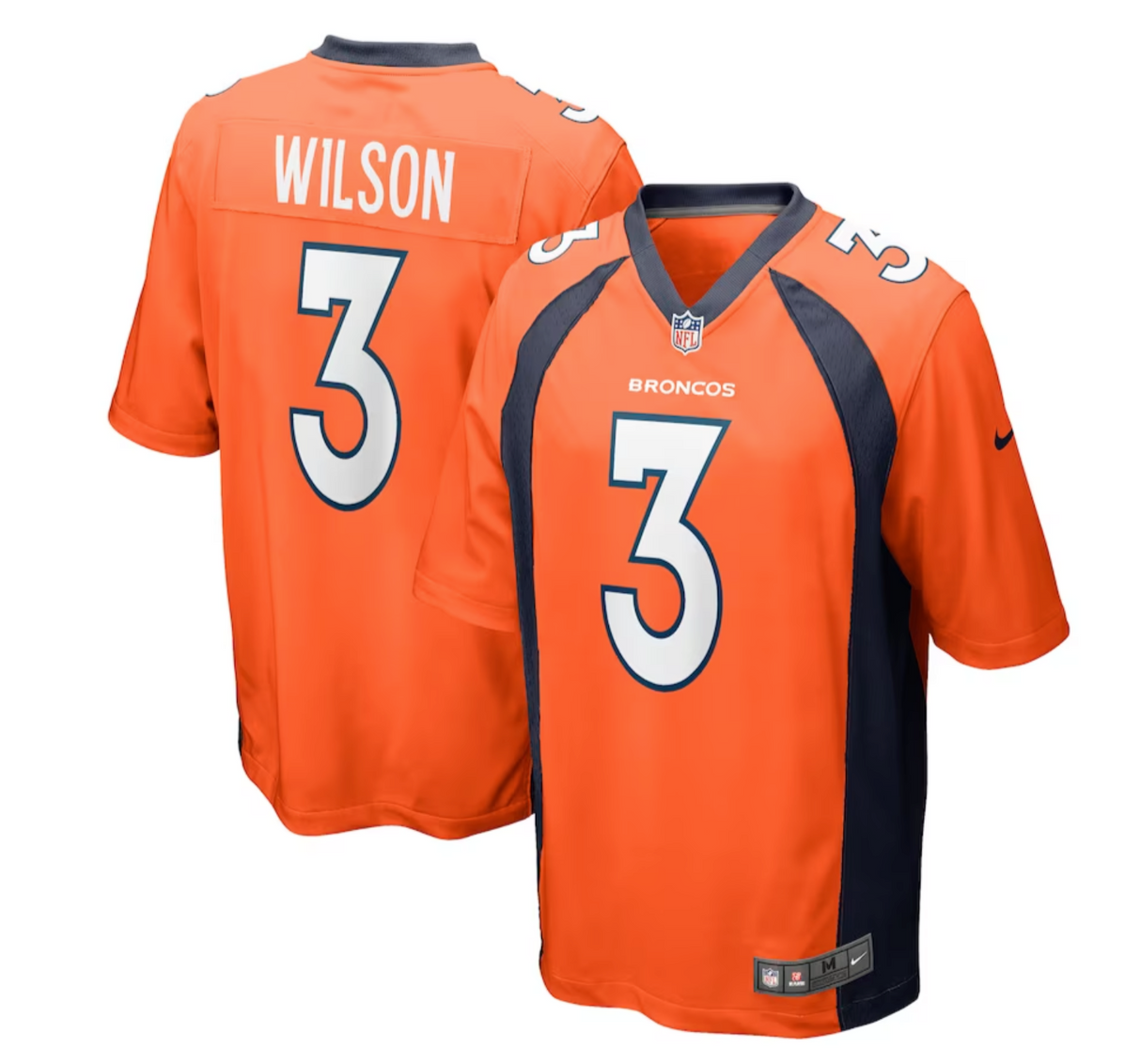 Broncos Wilson Nike Adult Player Jersey