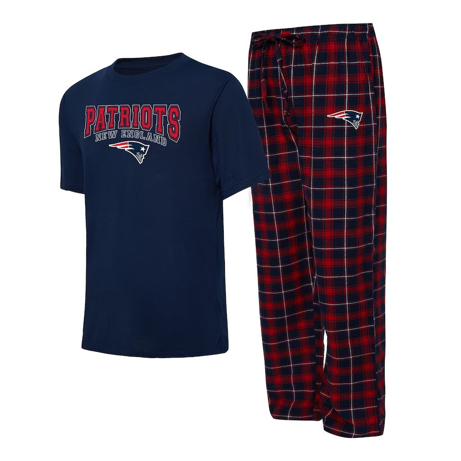Patriots Plaid Pajama Set