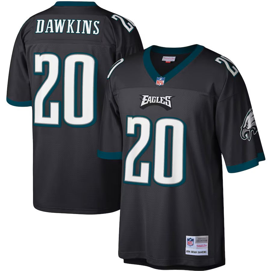 Eagles Dawkins Mitchell & Ness Player Jersey