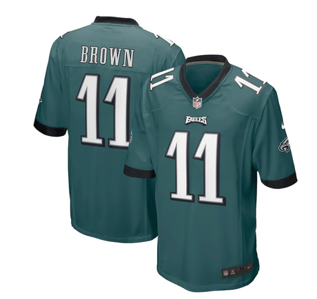 Eagles Brown Nike Player Jersey