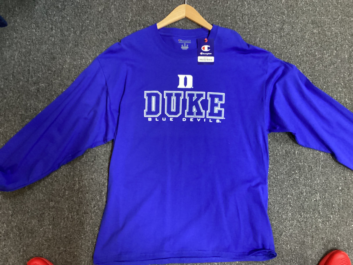 Duke Champion Long Sleeve T-Shirt