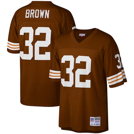 Browns Brown Mitchell & Ness Adult Player Jersey
