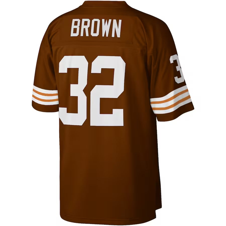 Browns Brown Mitchell & Ness Adult Player Jersey