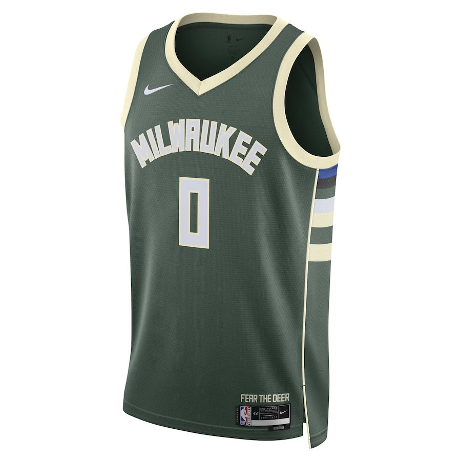 Bucks Lillard Nike Adult Player Jersey