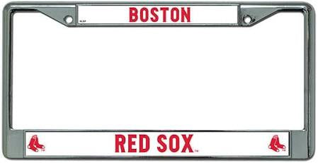 Red Sox License Plate Frames
