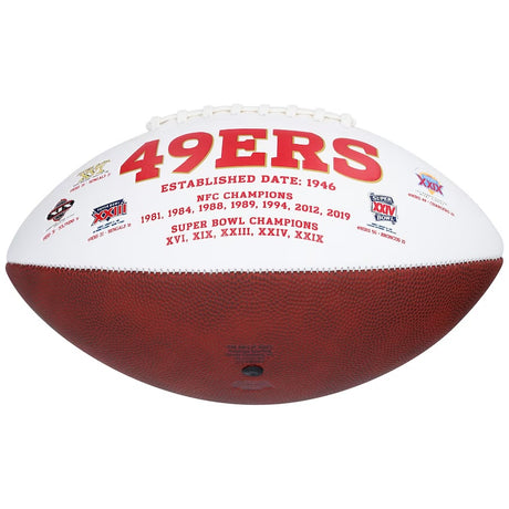 49ers Autographable Football