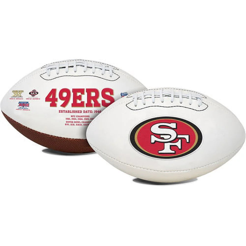 49ers Autographable Football