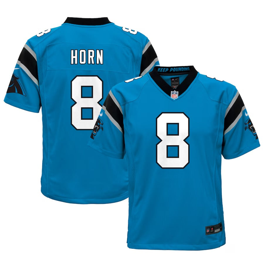 Panthers Horn Nike Youth Player Jersey