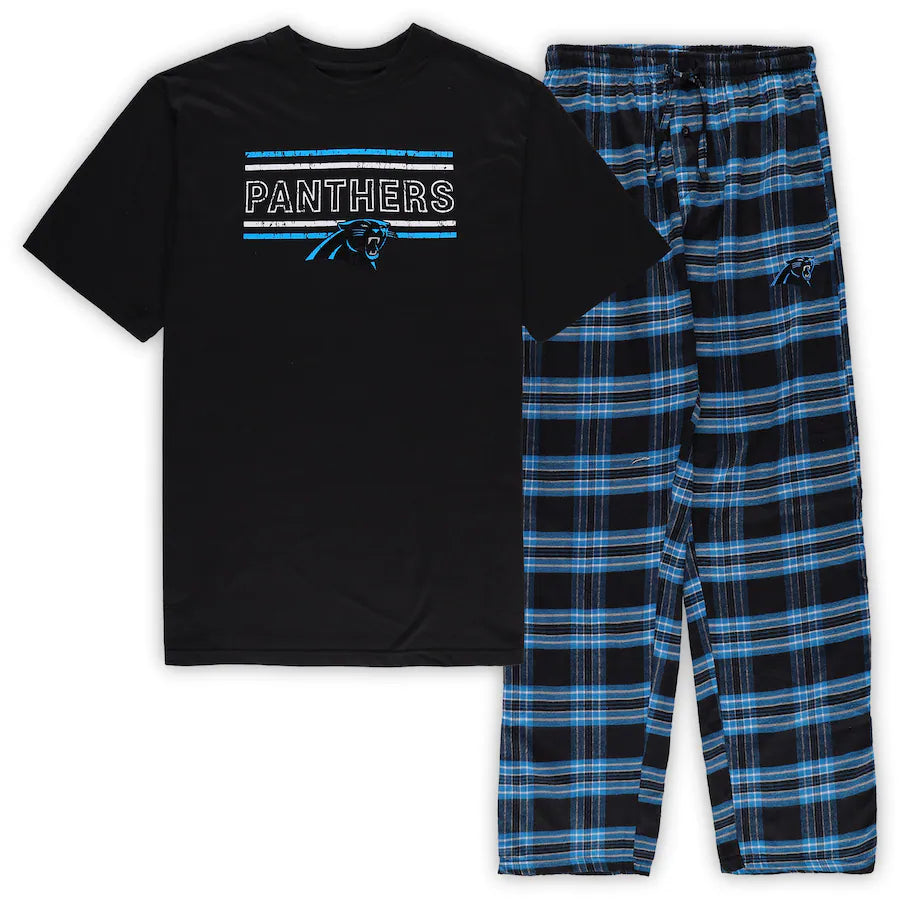 Panthers Plaid Pajama Set