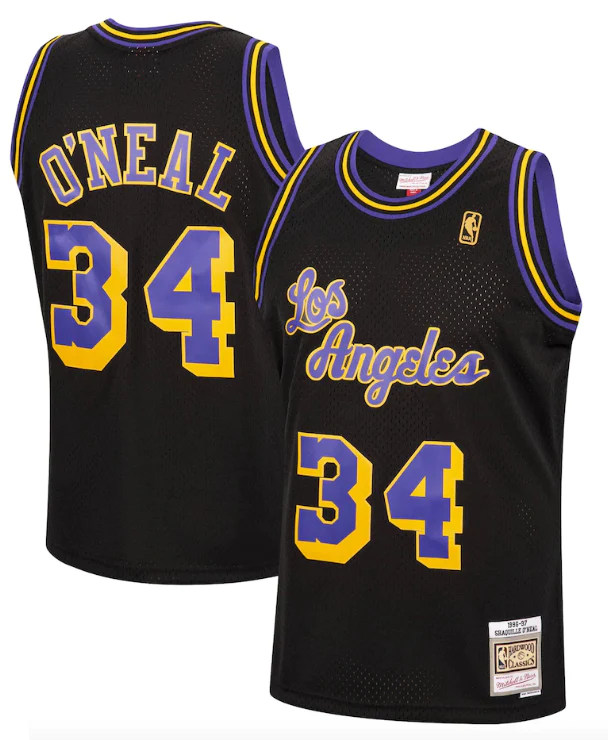 Lakers O'Neal Mitchell & Ness Player Jersey
