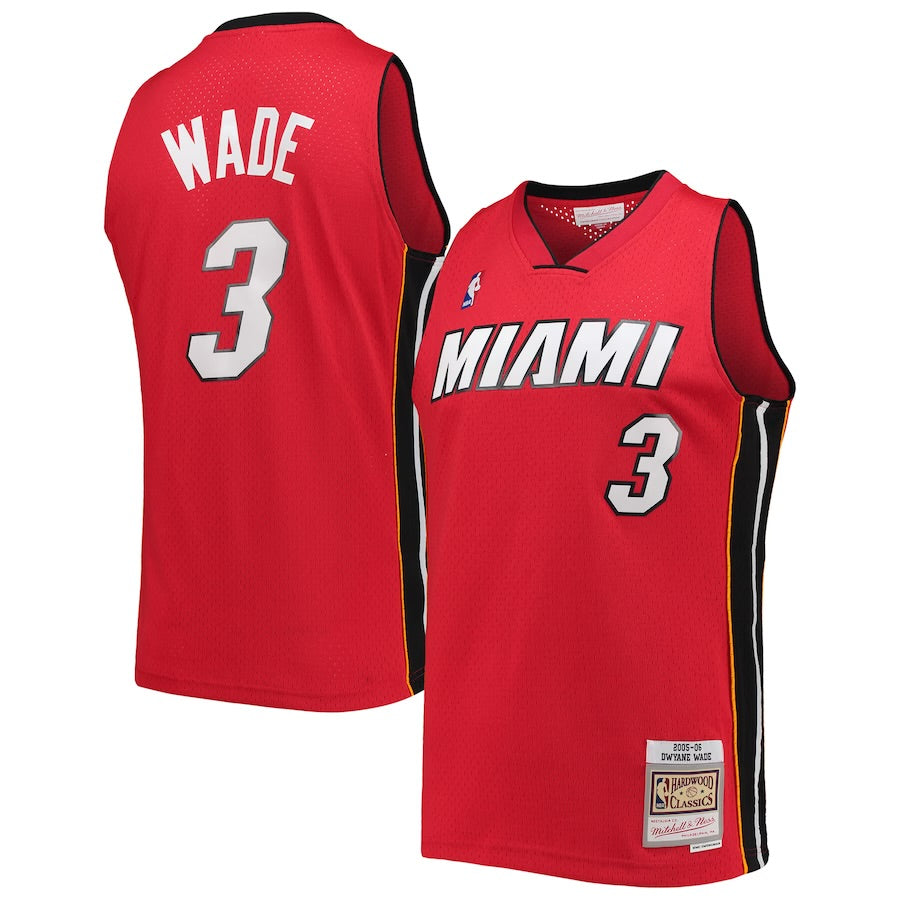 Heat Wade Mitchell & Ness Player Jersey
