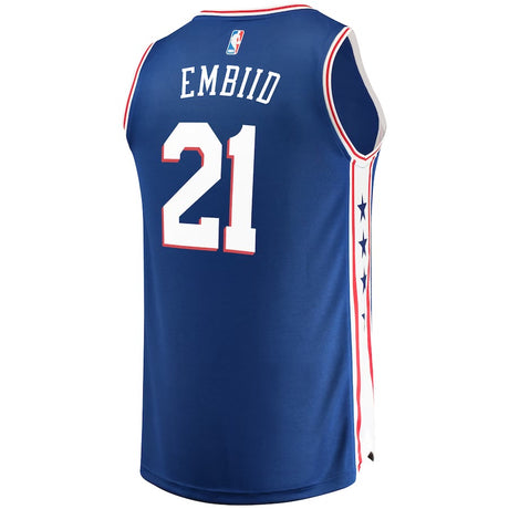 76ers Embiid Fan Adult Player Jersey