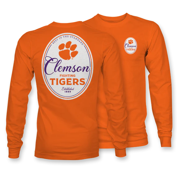 Clemson Palm Long Sleeve T-Shirt