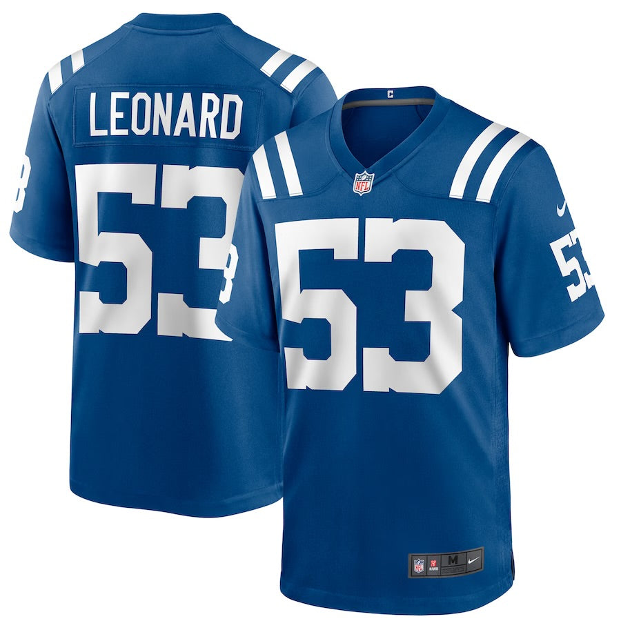 Colts Nike Personalization Jersey