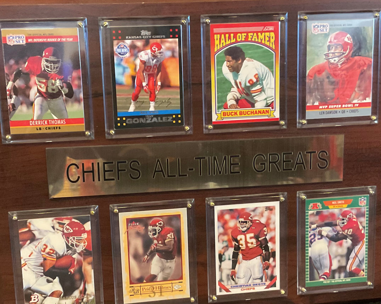 Kansas City Chiefs All Time Great Plaque
