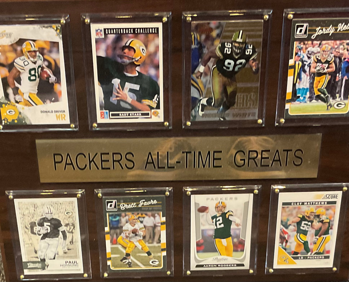 Green Bay Packers All Time Great Plaque