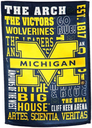 Michigan Wolverines Flags