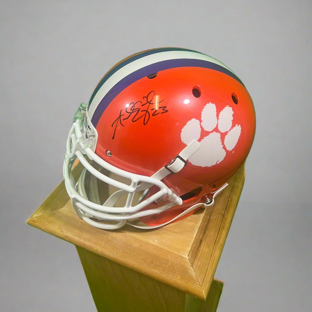 Andre Ellington Signed Full Size Authentic Clemson Football Helmet