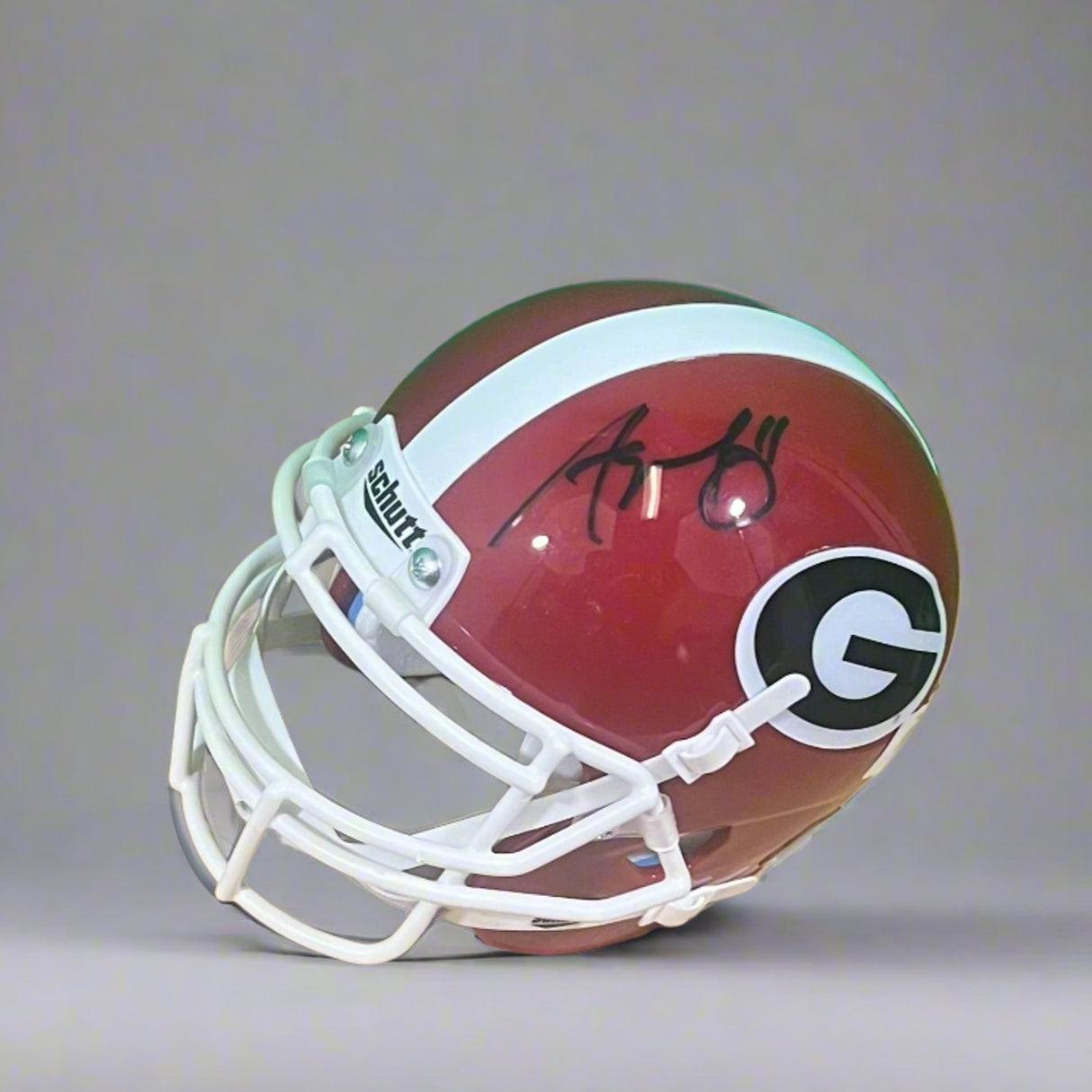 Aaron Murray Georgia Signed Mini Helmet