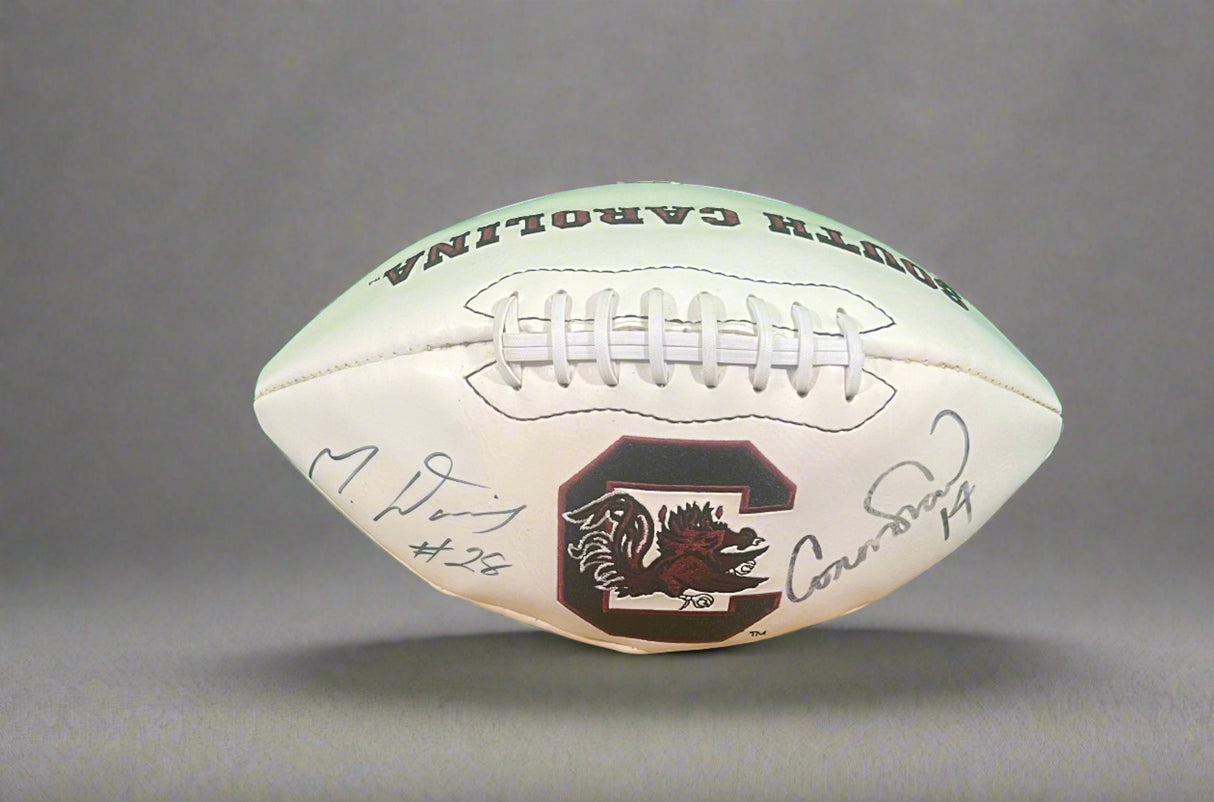 Connor Shaw and Mike Davis Signed Gamecocks Football