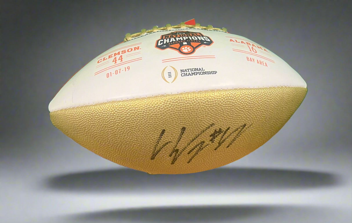 Christian Wilkins Signed Clemson Tigers National Champion Football