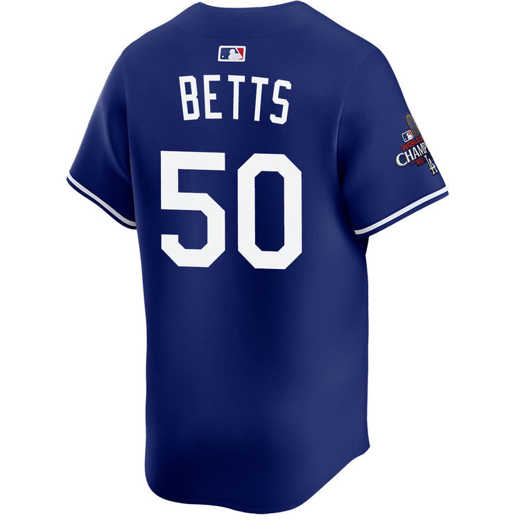 Dodgers Nike Betts World Series Player Jersey