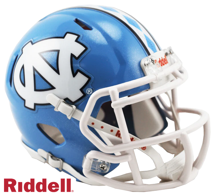 Tar Heels Riddell Mini Helmets