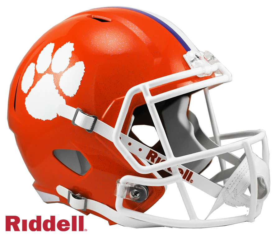 Clemson Riddell Helmets