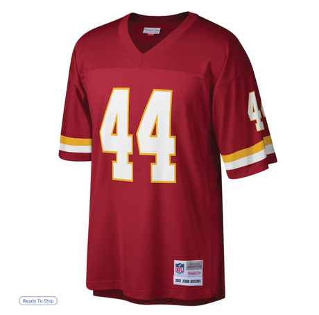 Redskins Riggins Mitchell & Ness Player Jersey