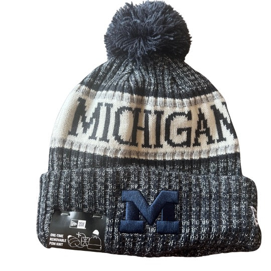 Michigan Wolverine Kids New Era Beanie