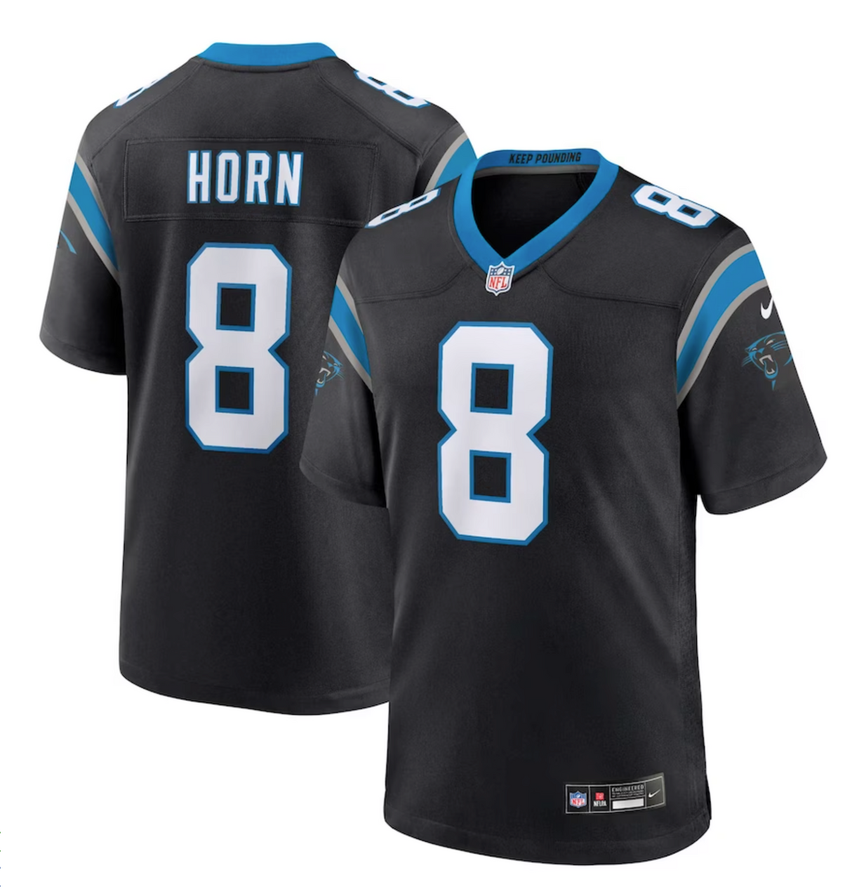 Panthers Horn Nike Player Jersey