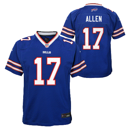 Bills Nike Allen Youth Player Jersey