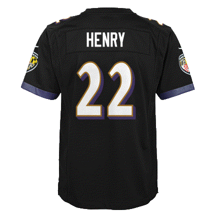 Ravens Henry Nike Youth Player Jersey