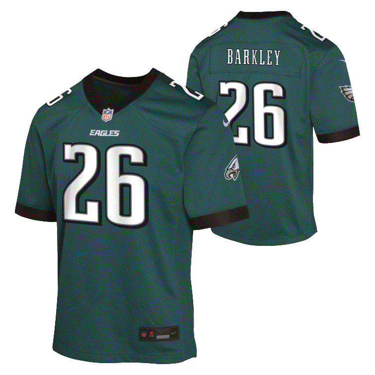 Eagles Nike Barkley Youth Player Jersey