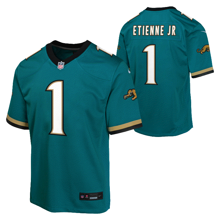 Jaguars Etienne Nike Youth Player Jersey