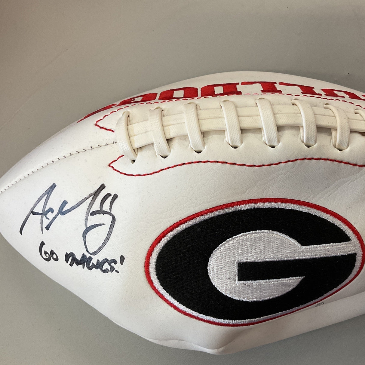 Aaron Murray Georgia Signed Football