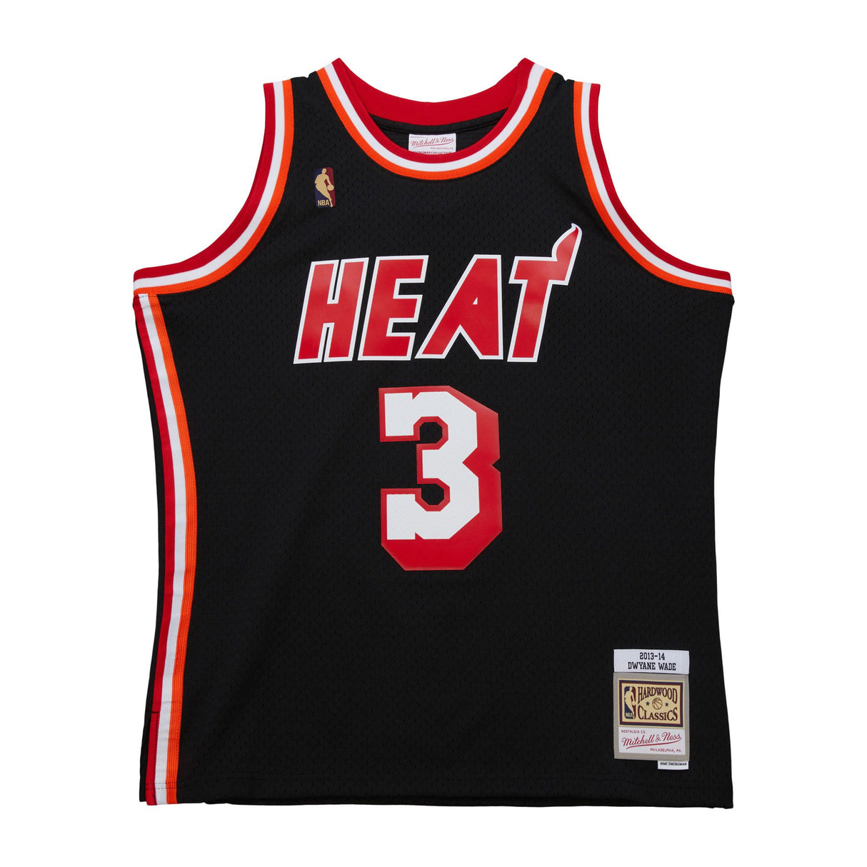 Heat Wade Mitchell & Ness Player Jersey