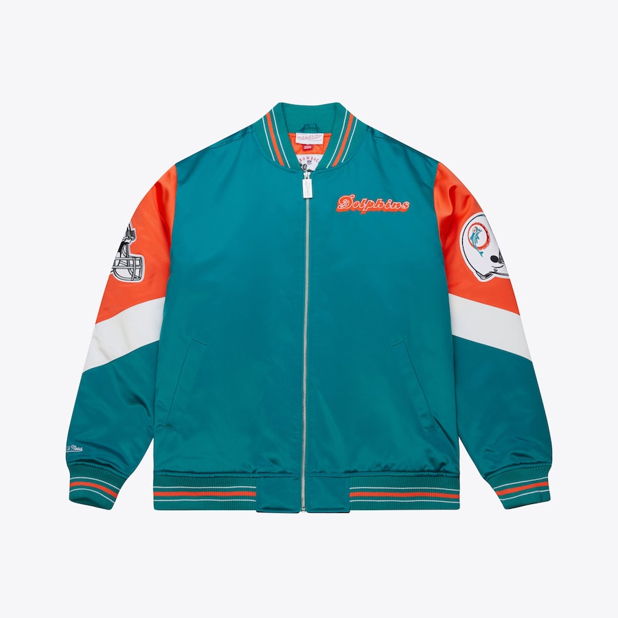 Dolphins Mitchell & Ness Jacket