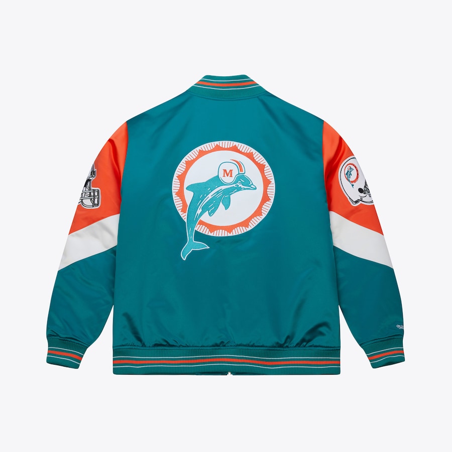 Dolphins Mitchell & Ness Jacket